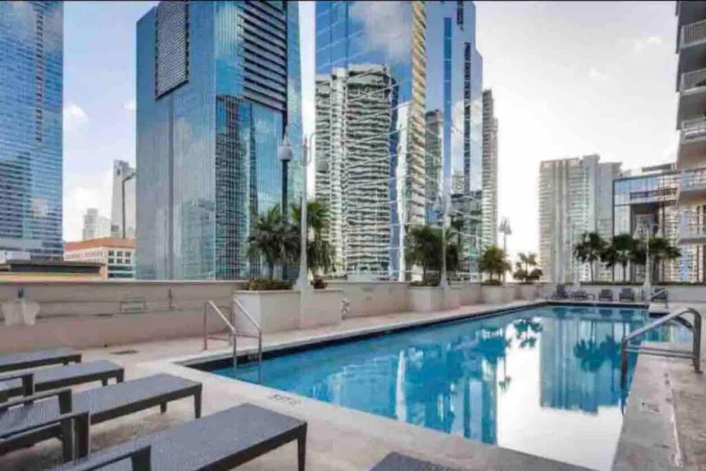 Spacious 36Th Flr 1 Bd 1 Bt • Brickell • Bay View Miami Eksteriør billede