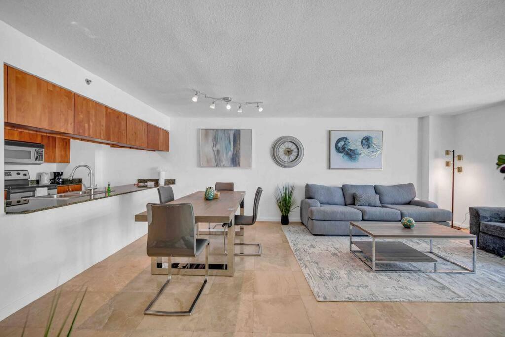 Spacious 36Th Flr 1 Bd 1 Bt • Brickell • Bay View Miami Eksteriør billede